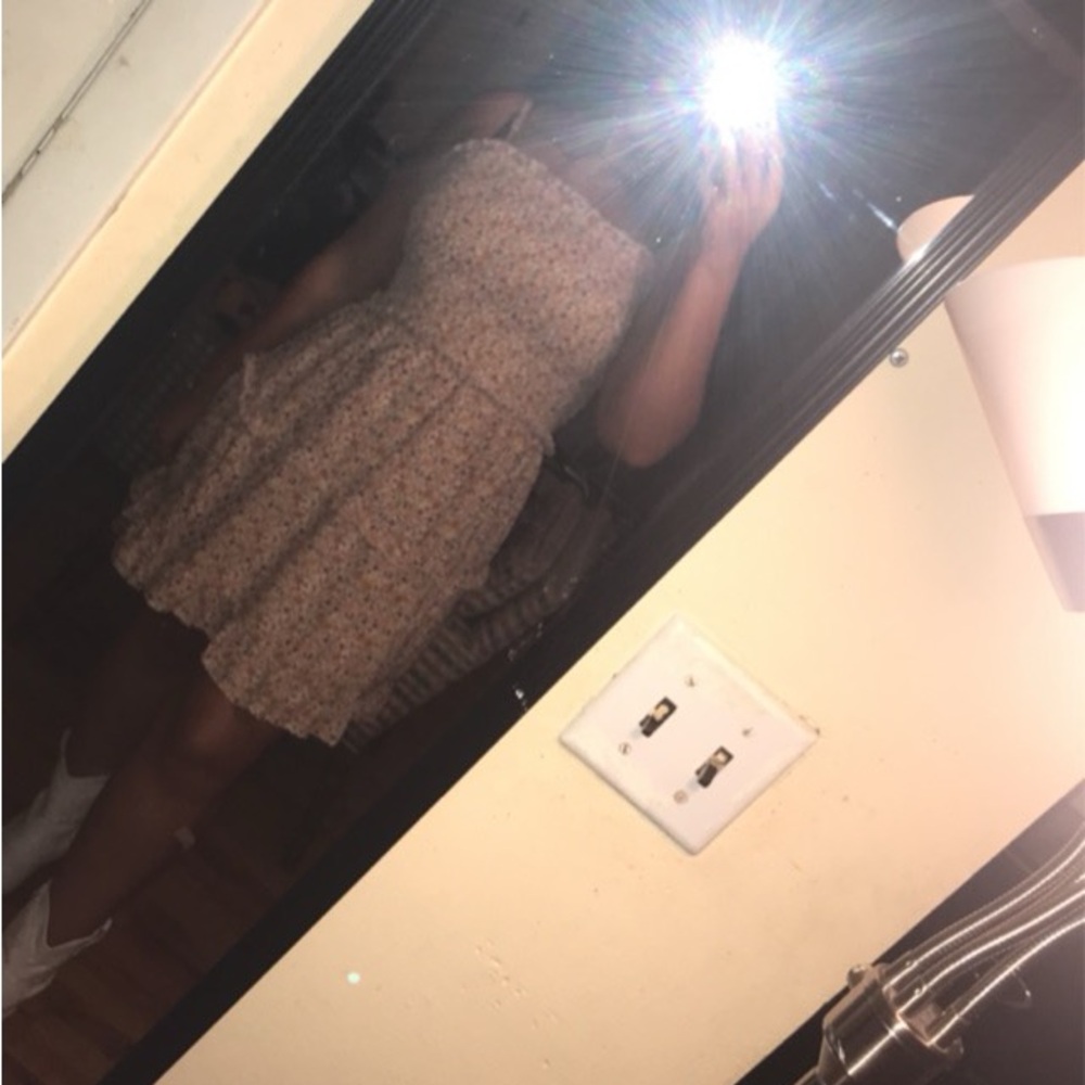 Floral Spaghetti Strap Dress
